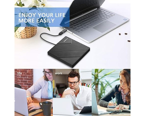 Зовнішній оптичний DVD-привід Amicool USB 3.0 CD/DVD +/-RW