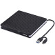 Зовнішній DVD-привід Amicool USB 3.0, Type-C CD DVD +/-RW, оптичний привід