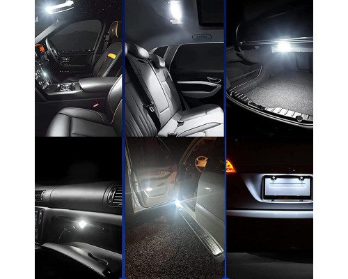 Світлодіодні лампи для освітлення салону автомобіля TITKBOW 10 шт
