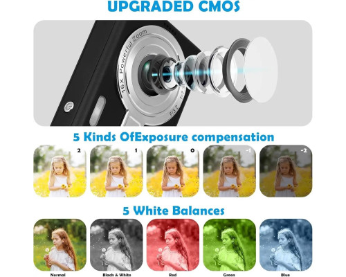Цифрова камера Euakee Digital Camera 2.7K 48MP
