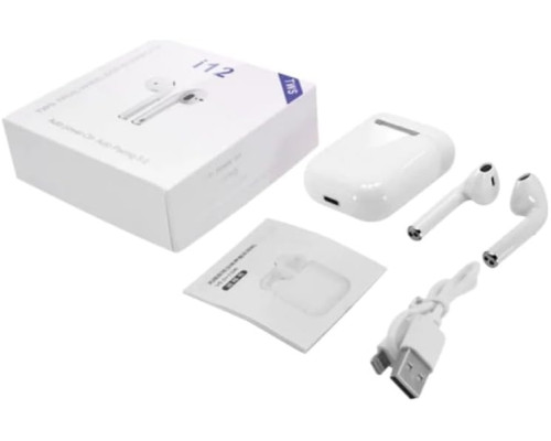 Навушники вкладиші i12 TWS Bluetooth із сенсорним керуванням Smart Touch