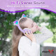 Бездротові навушники Daemon Kids з котячими вушками Bluetooth