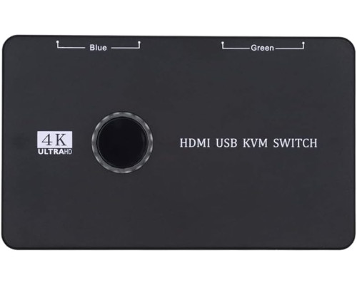 Перемикач Cablecc KVM USB 2.0 та HDMI 4K