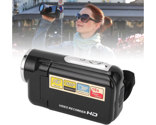 Відеокамера EBTOOLS 1080P 16MP HD з 16-кратним цифровим зумом