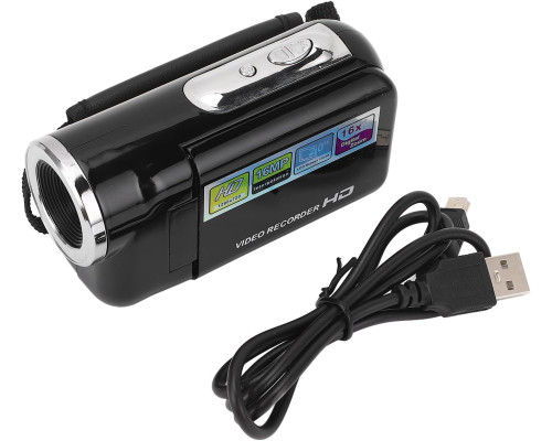 Відеокамера EBTOOLS 1080P 16MP HD з 16-кратним цифровим зумом