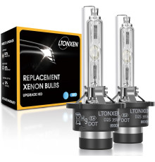 Лампа для фар LTONXEN 8000K D2S HID