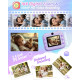 Дитячий фотоапарат миттєвого друку Full HD з дисплеєм 2.4