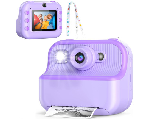 Дитячий фотоапарат миттєвого друку Full HD з дисплеєм 2.4