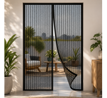 Магнітна москітна сітка на двері 90 x 205 см