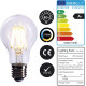 Комплект Led-ламп FL07_S цоколь E27 з регульованою яскравістю 6 Вт (3 шт)