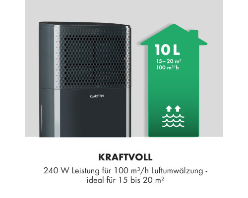 Осушувач повітря компресорний Klarstein DryFy 10 (10032662)