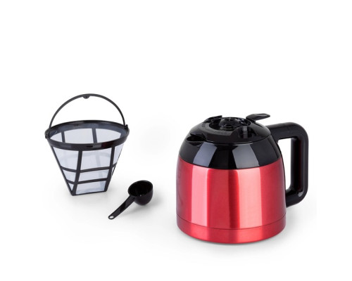 Крапельна кавоварка Klarstein Arabica EasyTouch Control RED 10035588 Б/В
