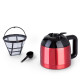 Крапельна кавоварка Klarstein Arabica EasyTouch Control RED 10035588 Б/В