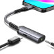 Аудіоадаптер JSAUX 2 в 1 USB на 3,5 мм