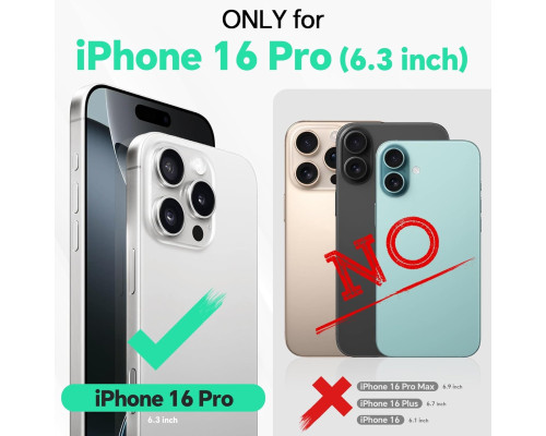 Чохол-книжка TUCCH для iPhone 16 Pro