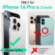 Чохол-книжка TUCCH для iPhone 16 Pro