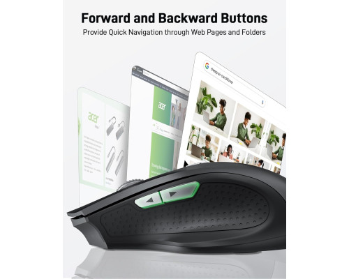 Бездротова оптична миша Acer з 3 регульованими DPI