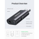 Бездротовий аудіоадаптер / приймач-передавач UGREEN 5.1 USB-Bluetooth-3,5 мм