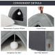 Будиночок-лежак для собак і кішок Bedsure ‎40 x 40 x 40 см