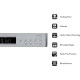 Кухонне підвісне радіо з Bluetooth Soundmaster UR2045SI DAB+ і FM RDS