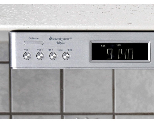 Кухонне підвісне радіо з Bluetooth Soundmaster UR2045SI DAB+ і FM RDS