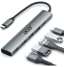 USB-хаб/розгалужувач Acer 5-в-1 (2410)