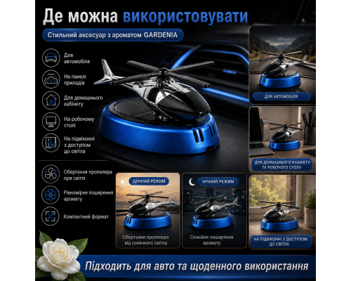 Автомобільний ароматизатор на сонячній батареї