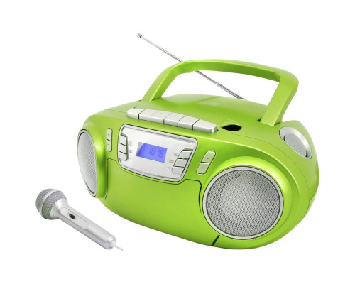 Радіо CD-програвач Soundmaster SCD5800GR з караоке-мікрофоном