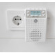 Настінний радіоприймач DAB+/FM Soundmaster DAB60WE з детектором руху та Li-On акумулятором 1200 мАг