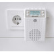 Настінний радіоприймач DAB+/FM Soundmaster DAB60WE з детектором руху та Li-On акумулятором 1200 мАг