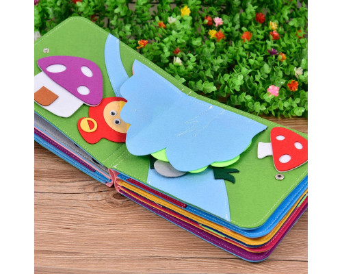 Книга з фетру для малюків