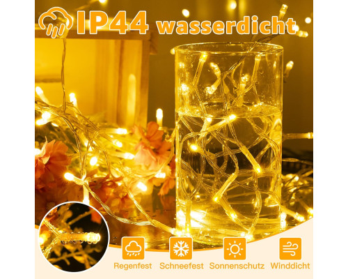 Водонепроникні гірлянди Ollny Fairy Lights Outdoor Battery 10 м