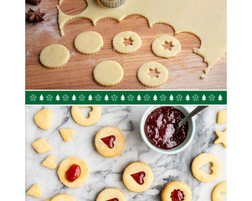 Набір з 8 форм для печива Linzer