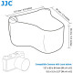 Неопреновий чорний чохол JJC OC-F1BK для камер з об'єктивом до 127 x 85 x 84