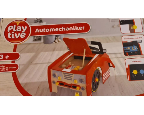 Іграшка автомеханіка Playtive з натурального дерева
