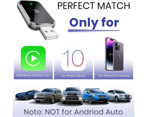 Бездротовий адаптер CarPlay AIZEO