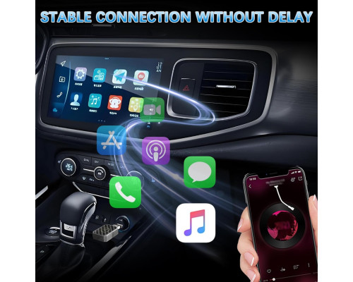 Бездротовий адаптер KORBROS для Carplay/Android Auto
