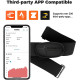 Нагрудний пульсометр COOSPO H6 із Bluetooth 4.0 ANT+ IP67