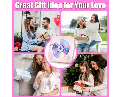 Портативний CD-програвач Gueray з Bluetooth