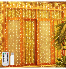 Гірлянда Ollny Curtain Lights для приміщень із 8 режимами