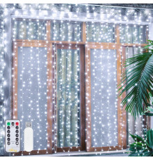 Водонепроникна гірлянда Ollny Curtain Lights для приміщень
