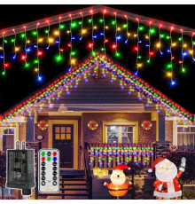 Вуличні гірлянди Ollny Icicle Lights 504 LED