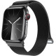 Ремінець для годинника сумісний з Apple Watch (чорний)
