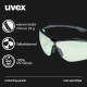 Окуляри з самозатемнюваними лінзами uvex