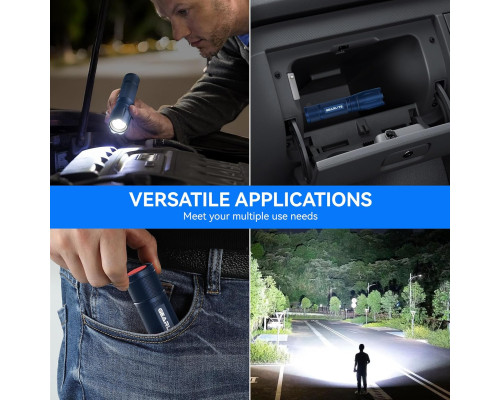 Світлодіодний ліхтарик 2000 люмен GEARLITE (синій)