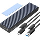 Зовнішній корпус для SSD M.2 NVMe, USB 3.1 Gen 2, 10 Гбіт/с, модель M2PV-C3