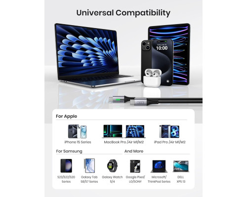 Кабель INIU USB C (2 м)