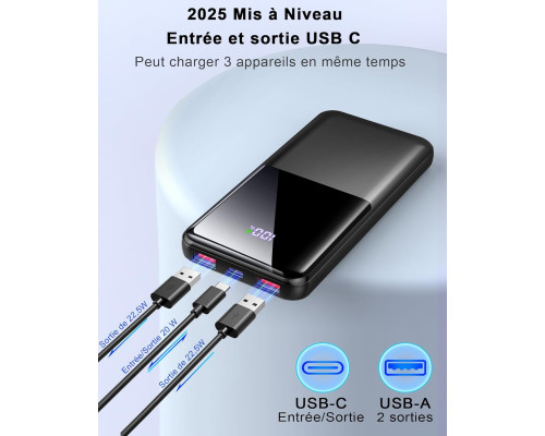 Портативний зарядний пристрій Doubc PowerBank 22,5 Вт