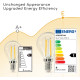 Світлодіодна лампа Aigostar Filament E14, тепле світло, 2700K, 4 Вт. 5шт.