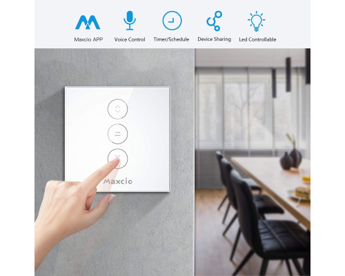 Розумний вимикач для рольставнів Maxcio WiFi